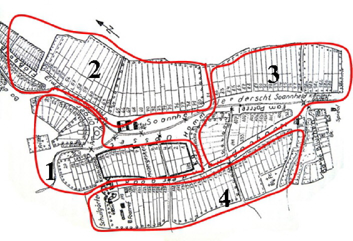 Grofamilie in einer festen Burg